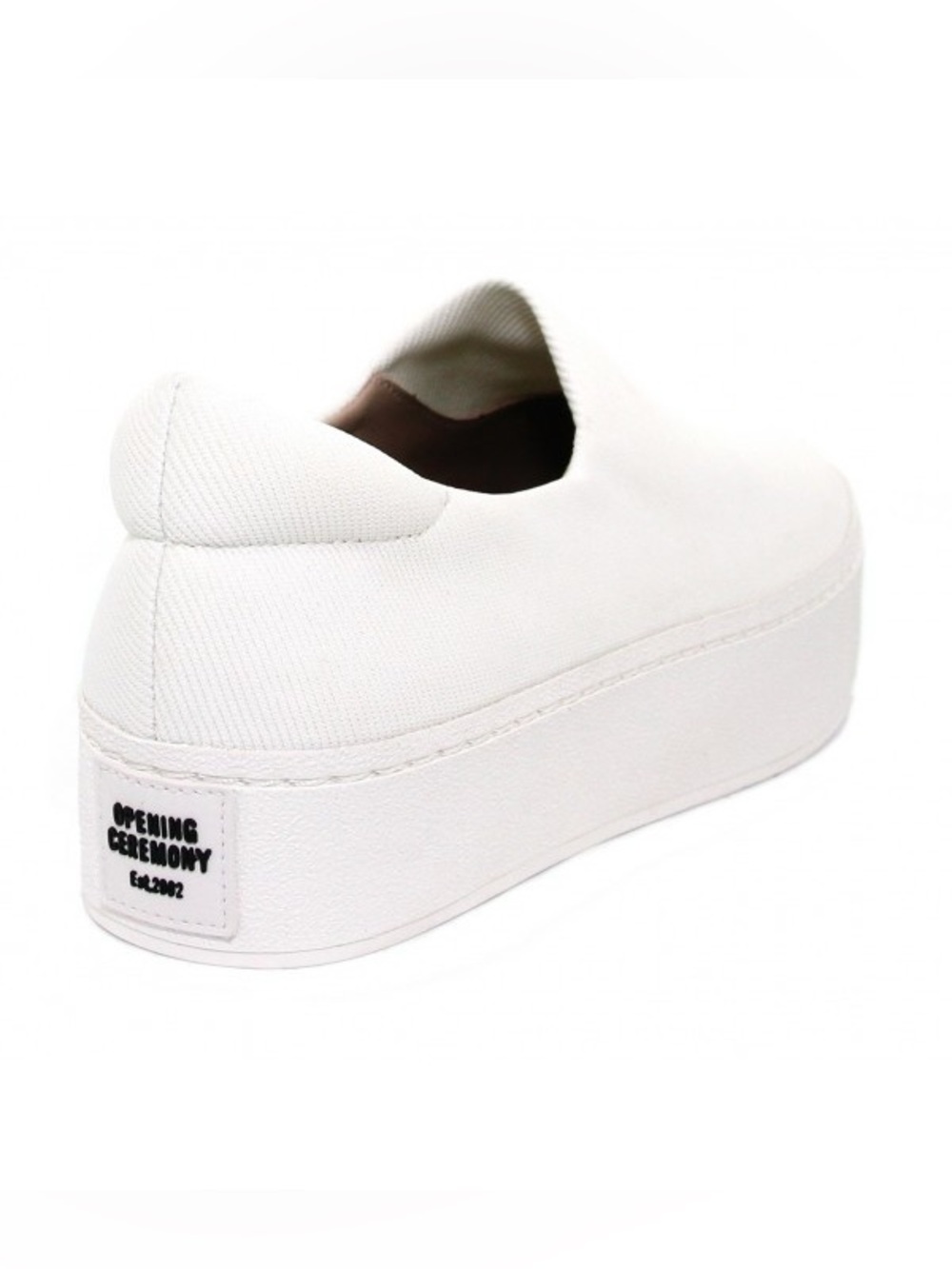 Opening Ceremony Cici White Platform Slip-On Sneakers